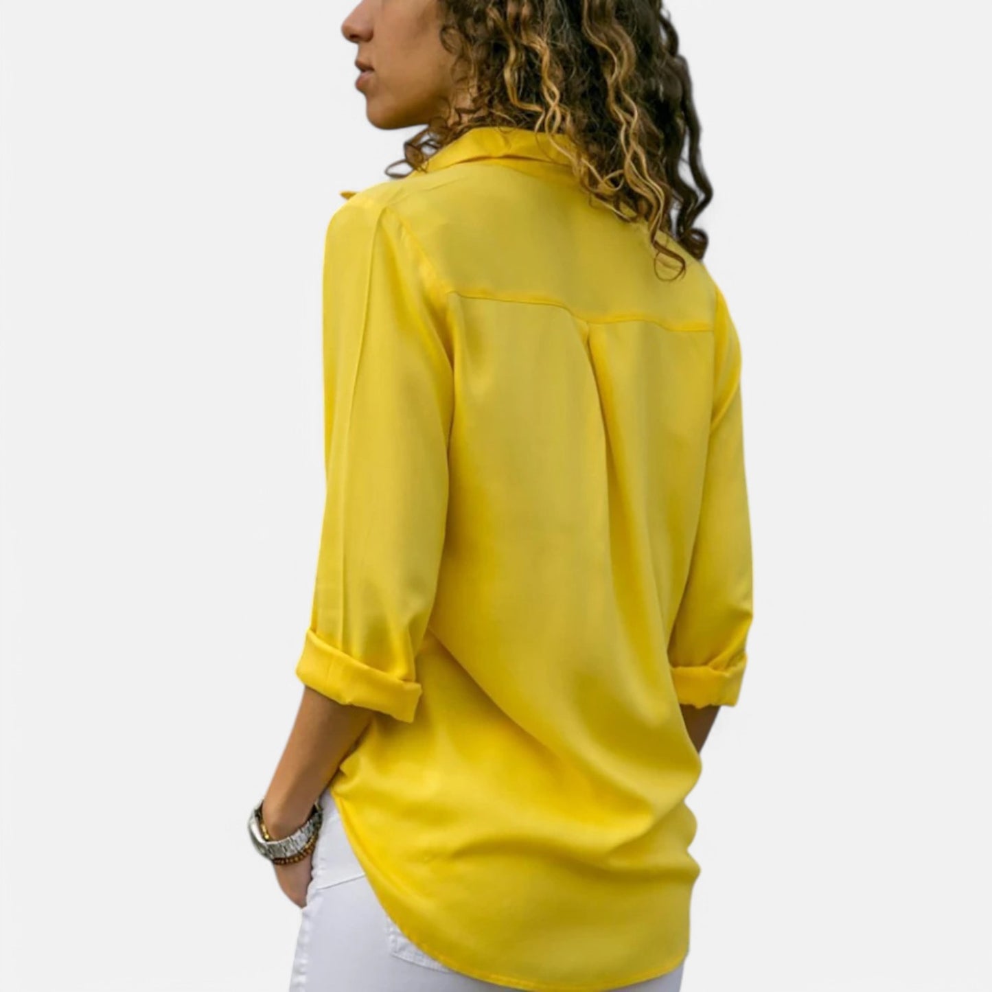 Velclairemode | Chemisier Ample en Mousseline – Élégance Légère, Allure Oversize