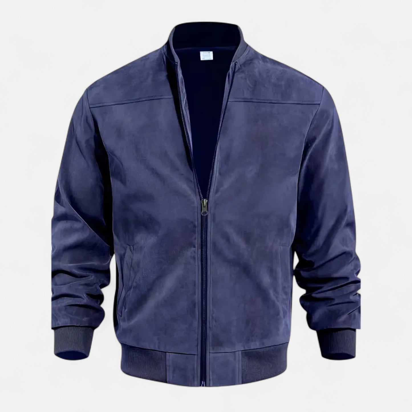 Velclairemode | Veste Homme Velours Zippée Beige Printemps-Automne