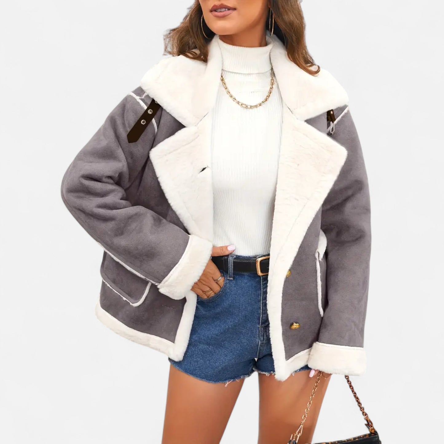 Velclairemode | Manteau Femme Élégant Hiver Intemporel