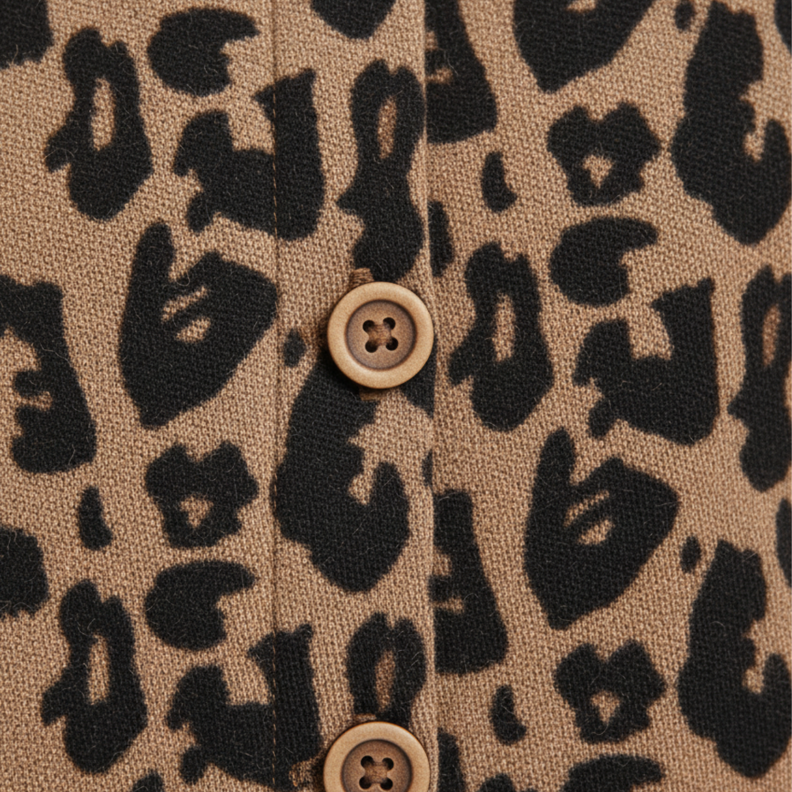 Veste Femme Imprimé Léopard Col Montant Style Rétro Tendance