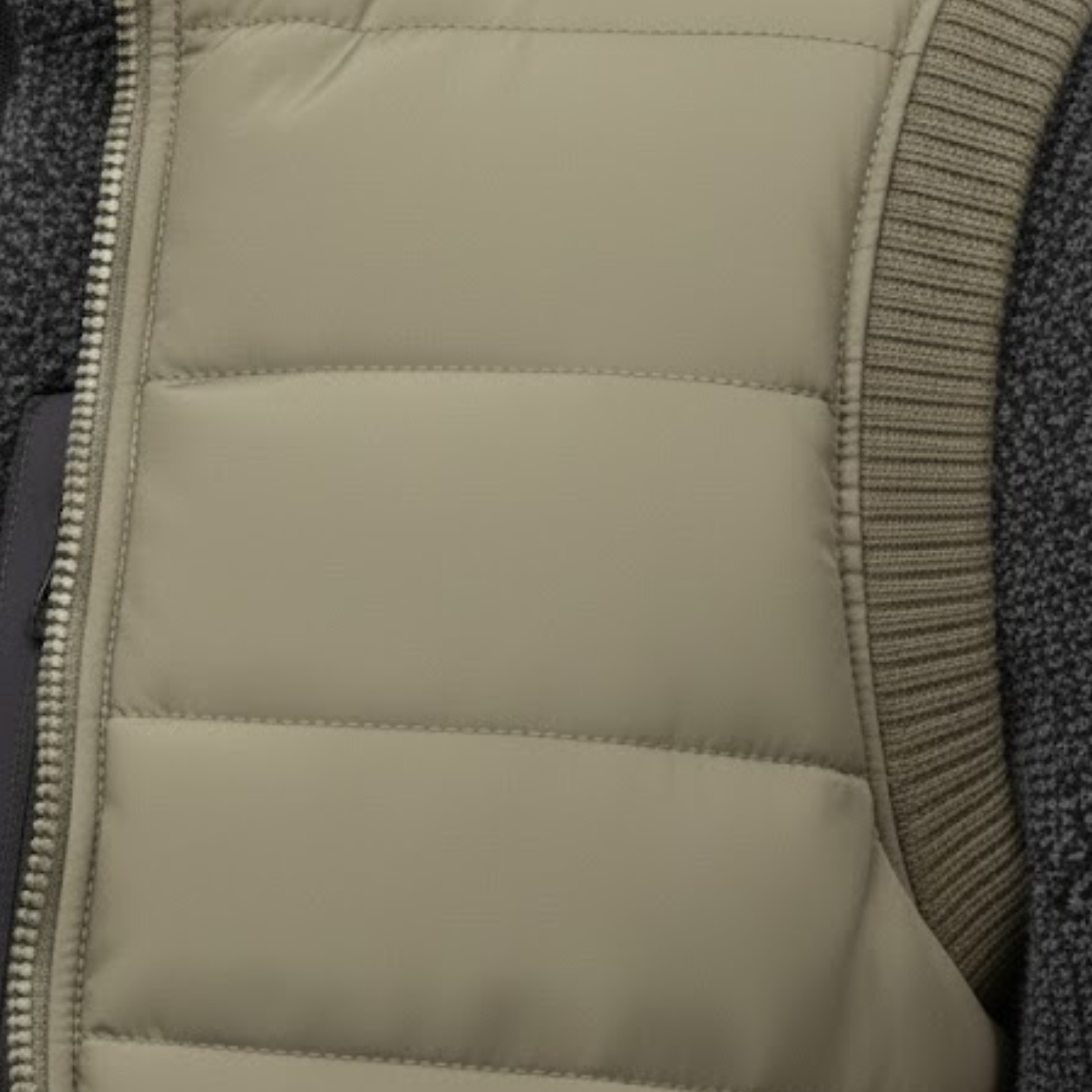 Gilet Homme Hiver Chaud en Polaire Imperméable – Gilet Matelassé Col Montant