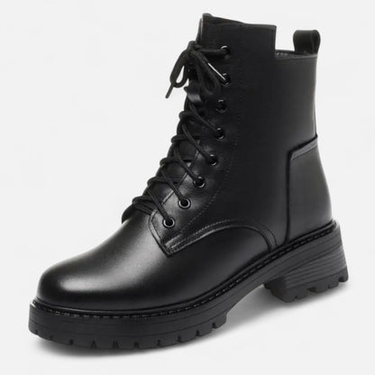 Velclairemode.com | Bottines Femme en Cuir Véritable – Chaleur Discrète, Élégance Naturelle