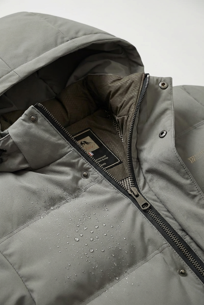 Men's Insulated Parka Everyday Outdoor Removable Hood Secure Pockets