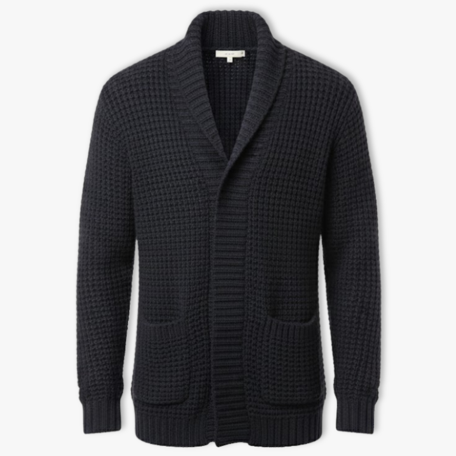 Gilet Homme Long à Maille Ouvert – Pull-Over Décontracté