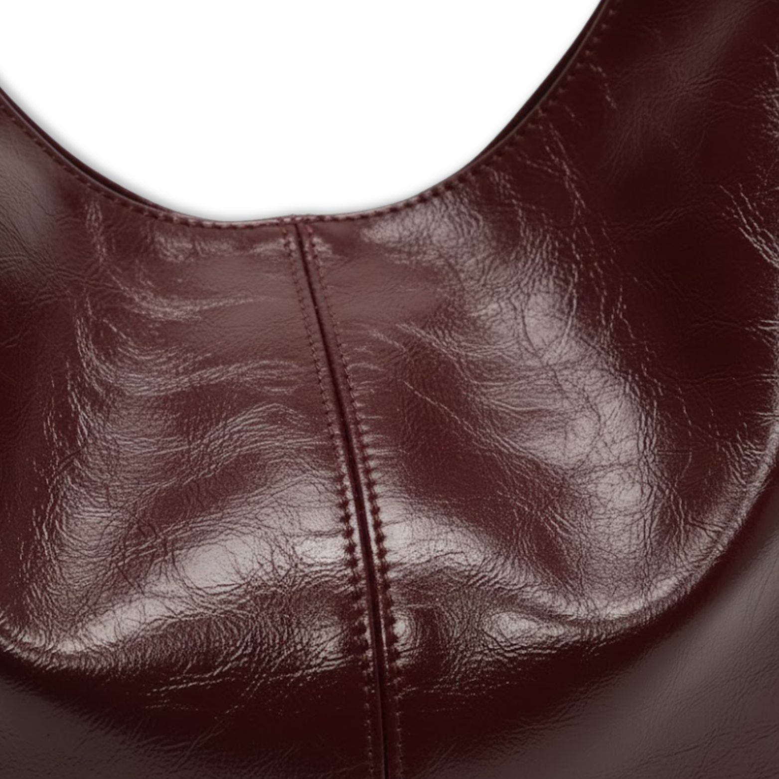 Grand Sac à Épaule Décontracté en Cuir PU Sac Fourre-Tout Sous le Bras