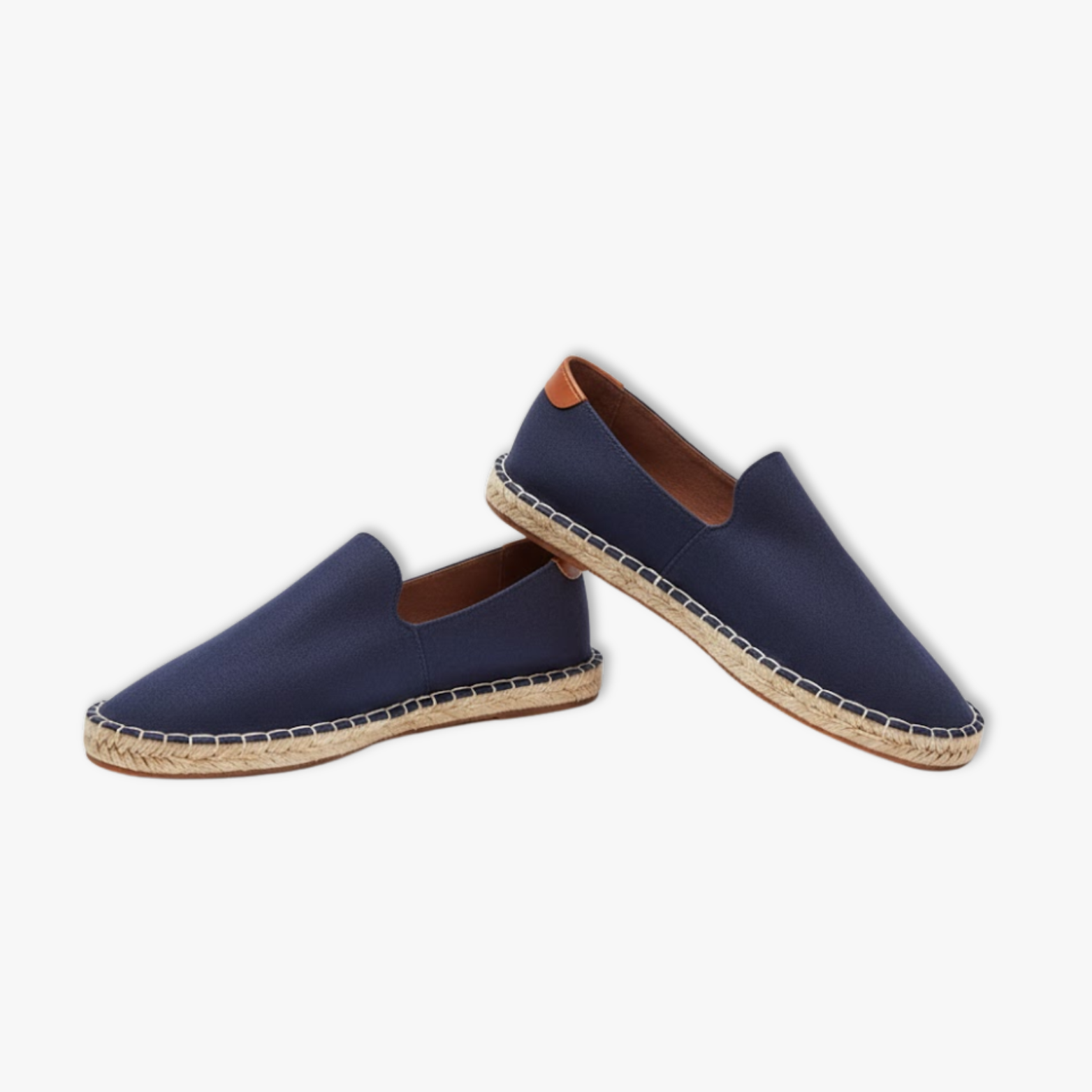 Chaussures décontractées pour hommes – Mocassins en toile à enfiler, respirants et tissés