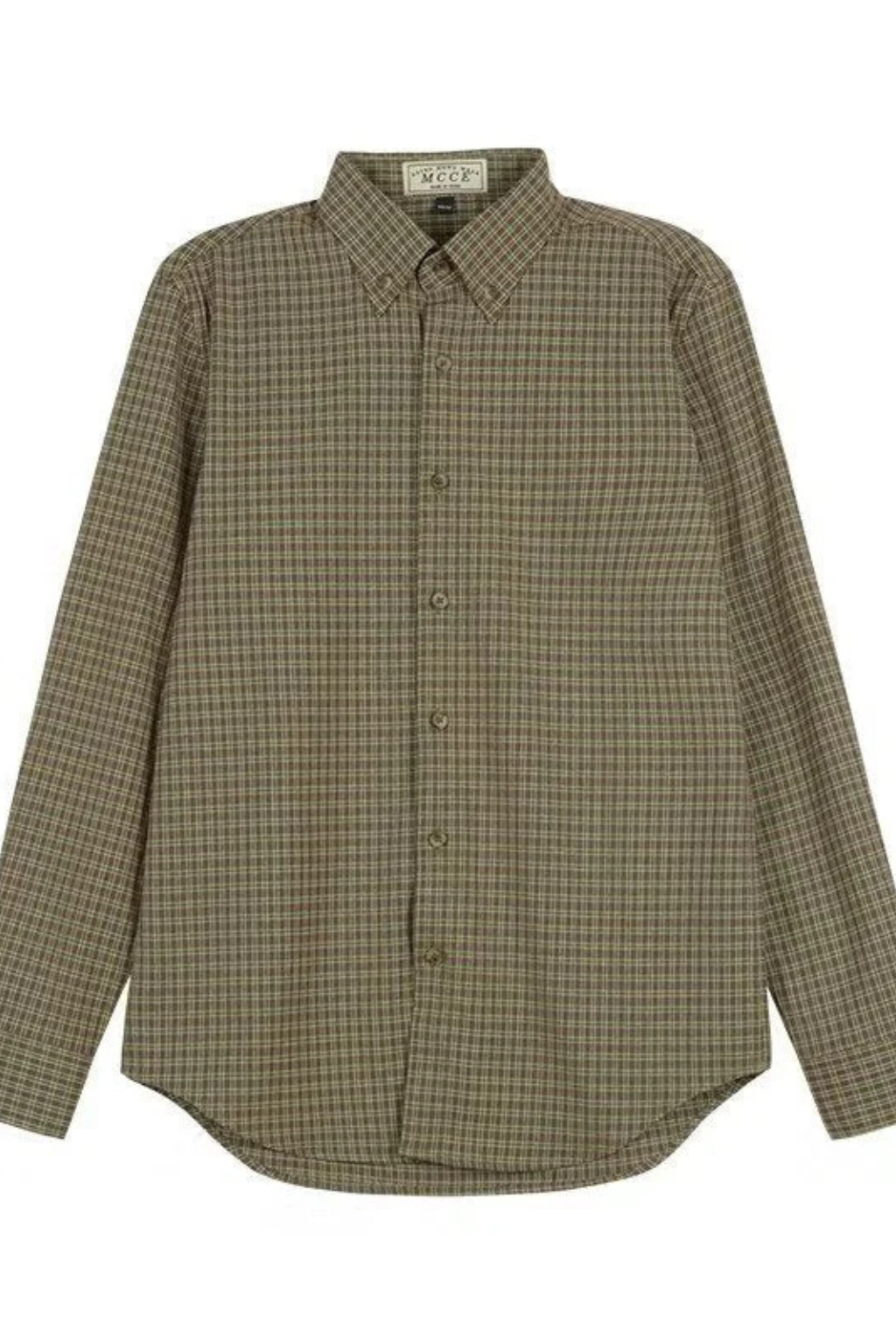 Chemise Formelle Rayée à Manches Longues et Coupe Ajustée pour Homme