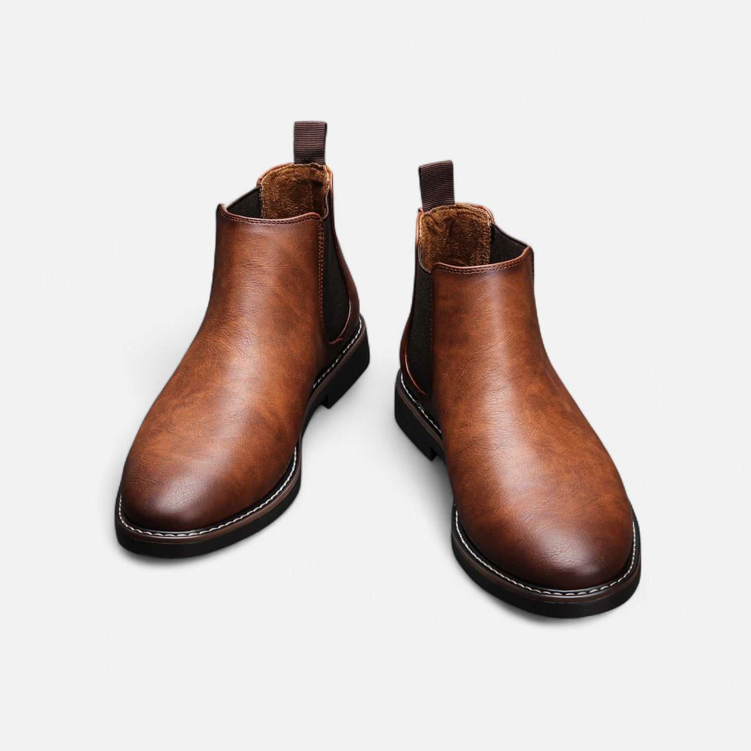 Velclairemode | Men's ankle boots with timeless British elegance