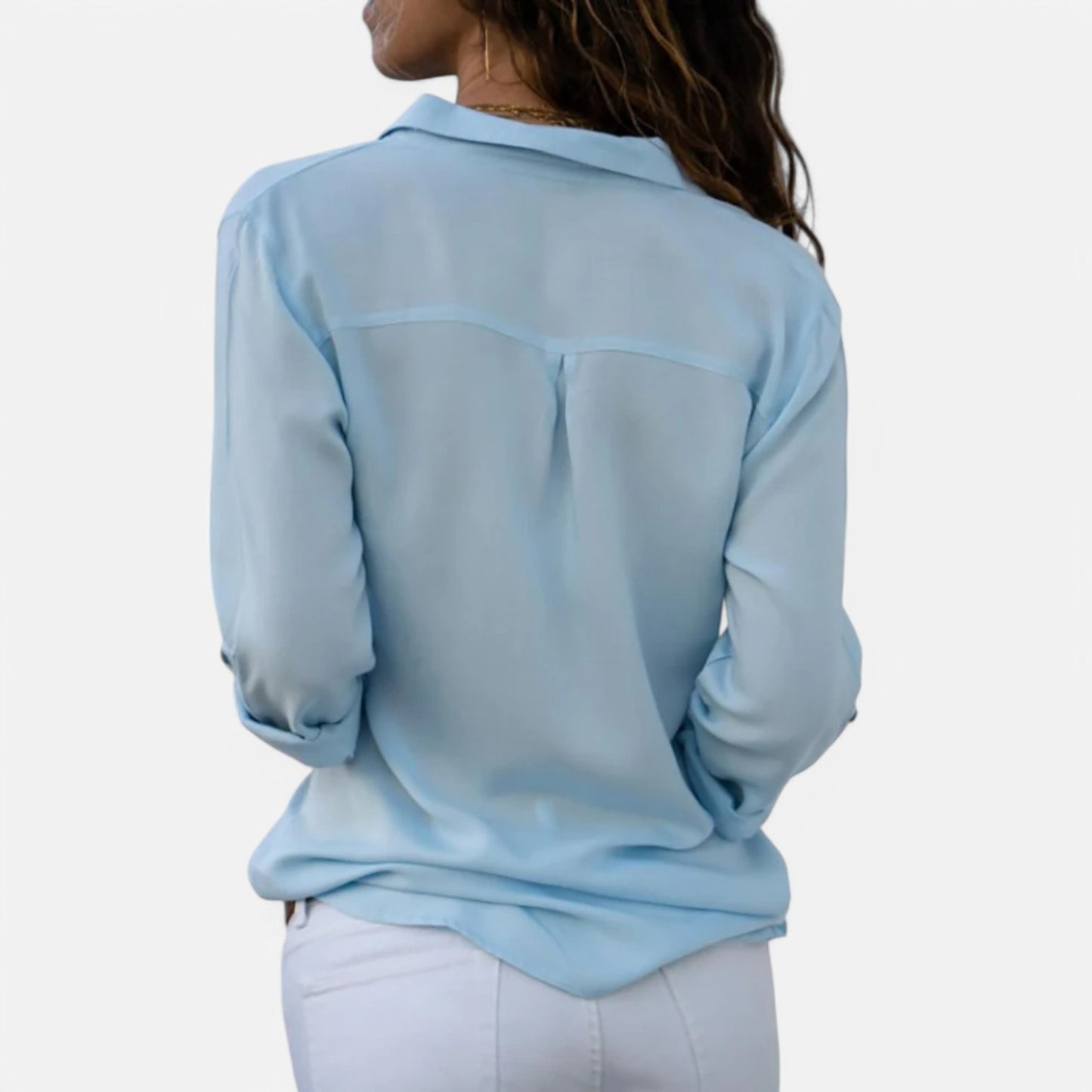 Velclairemode | Chemisier Ample en Mousseline – Élégance Légère, Allure Oversize