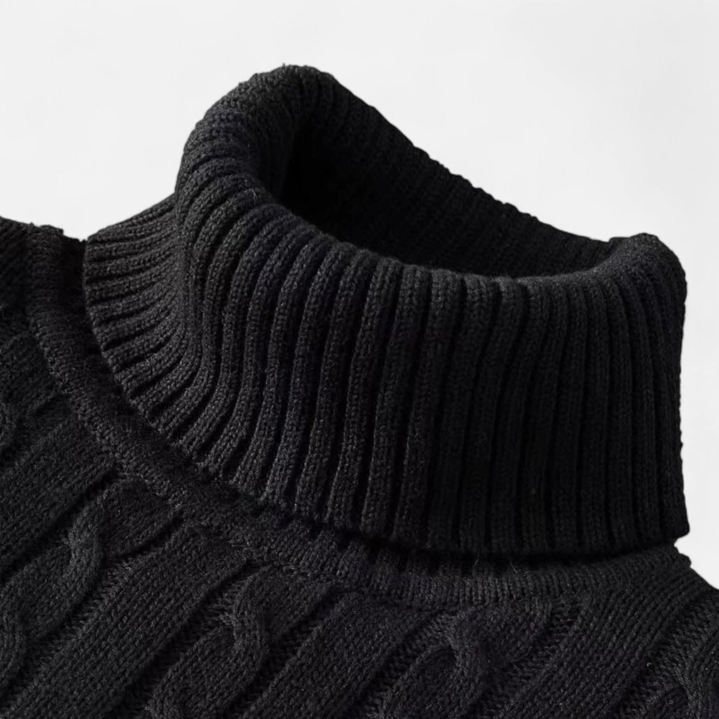 Velclairemode | Pull Col Roulé Homme – Chaleur Discrète & Élégance Structurée