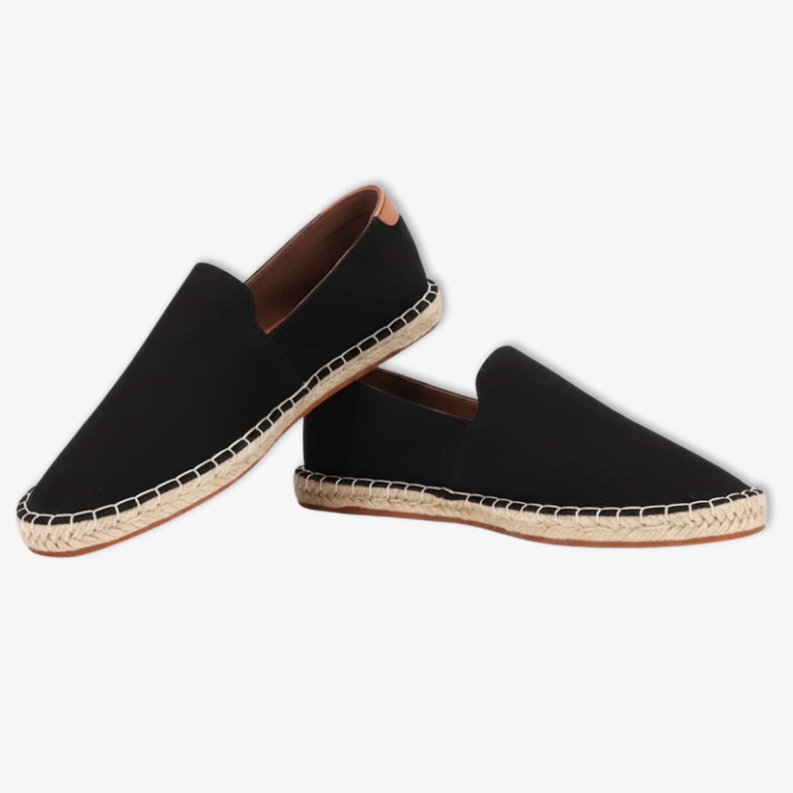 Chaussures décontractées pour hommes – Mocassins en toile à enfiler, respirants et tissés