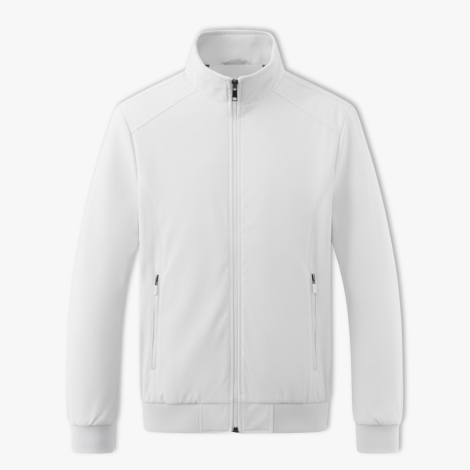 Blouson Bomber Slim Fit Homme Décontracté Uni Style Baseball