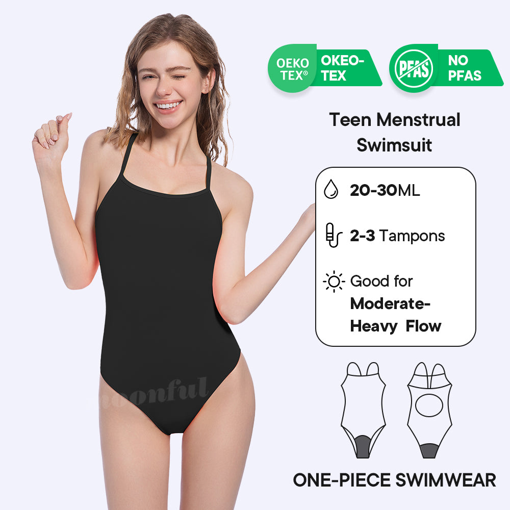 Femme maillot de bain de période coton