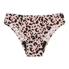 Sømløs bikini-trusse til menstruation