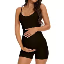 Maillot de bain maternité une pièce côtelé maintien ajustable