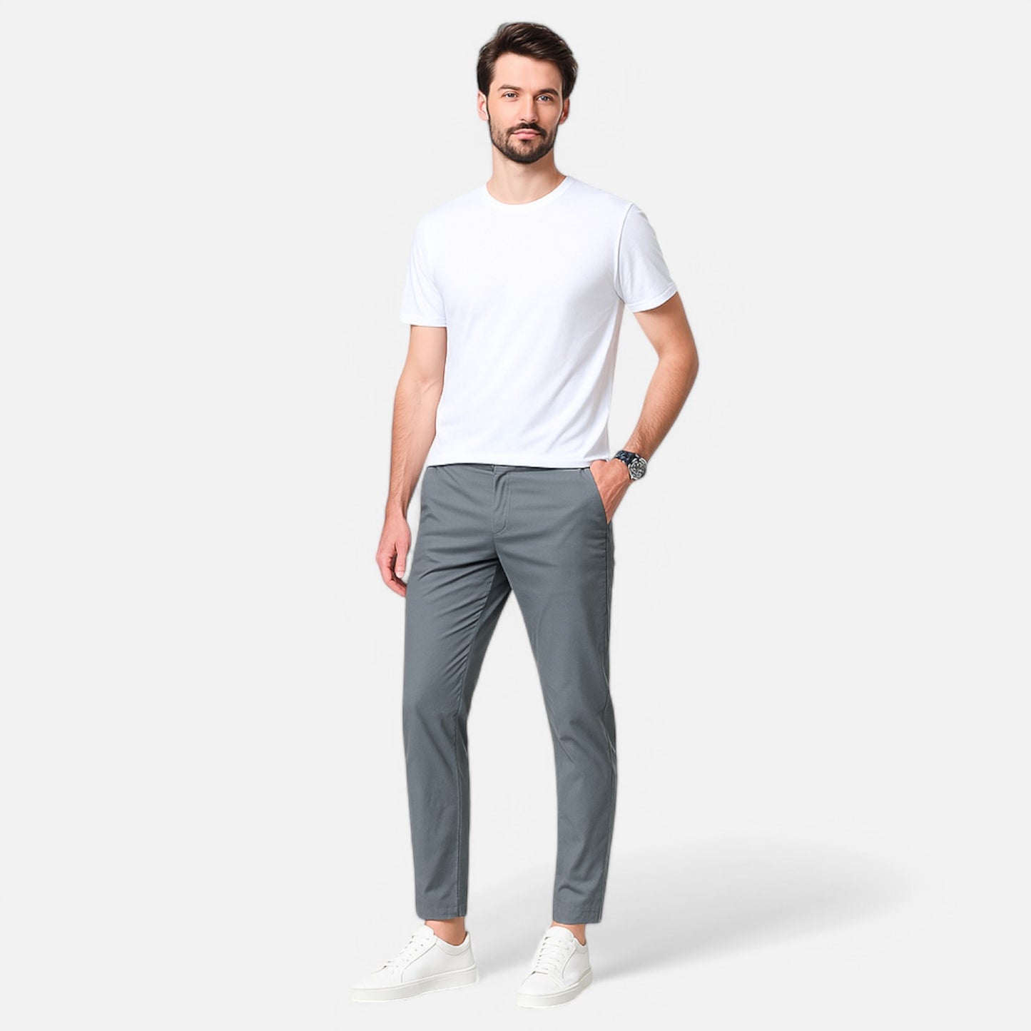 Velclairemode | Pantalon d’Été en Soie Glacée – Fraîcheur Discrète, Élégance