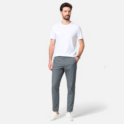 Velclairemode | Pantalon d’Été en Soie Glacée – Fraîcheur Discrète, Élégance
