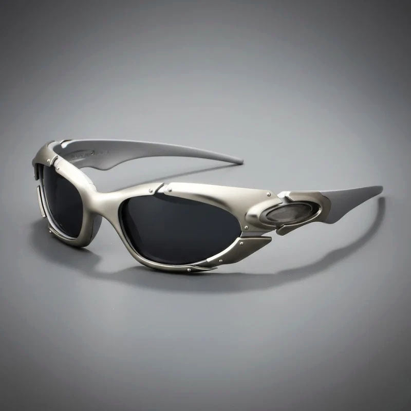 Polarized Sports Sunglasses with Reflective Lenses and UV400 Protection