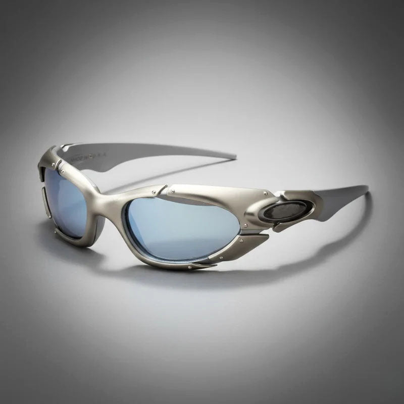 Polarized Sports Sunglasses with Reflective Lenses and UV400 Protection