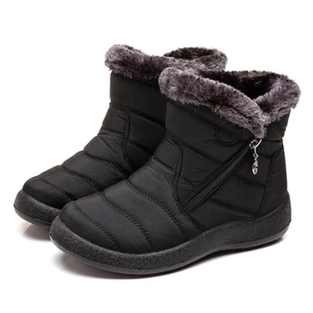 Mujer Botas Diarias Forro de Piel Sintética Suela Acolchada Cremallera Lateral