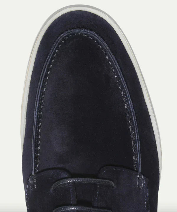 Chaussures Derby en Cuir avec Lacets et Semelle en Caoutchouc pour Hommes