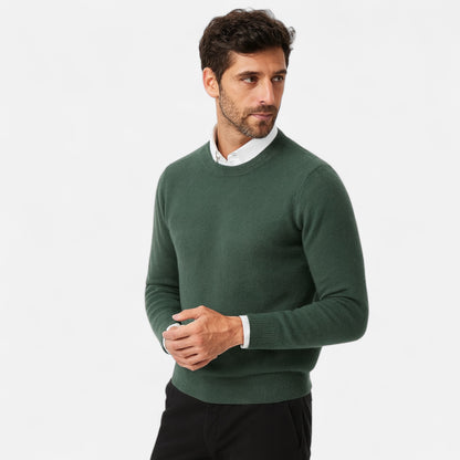 Velclairemode | Pull Col Rond Homme – Simplicité Moderne & Confort Premium