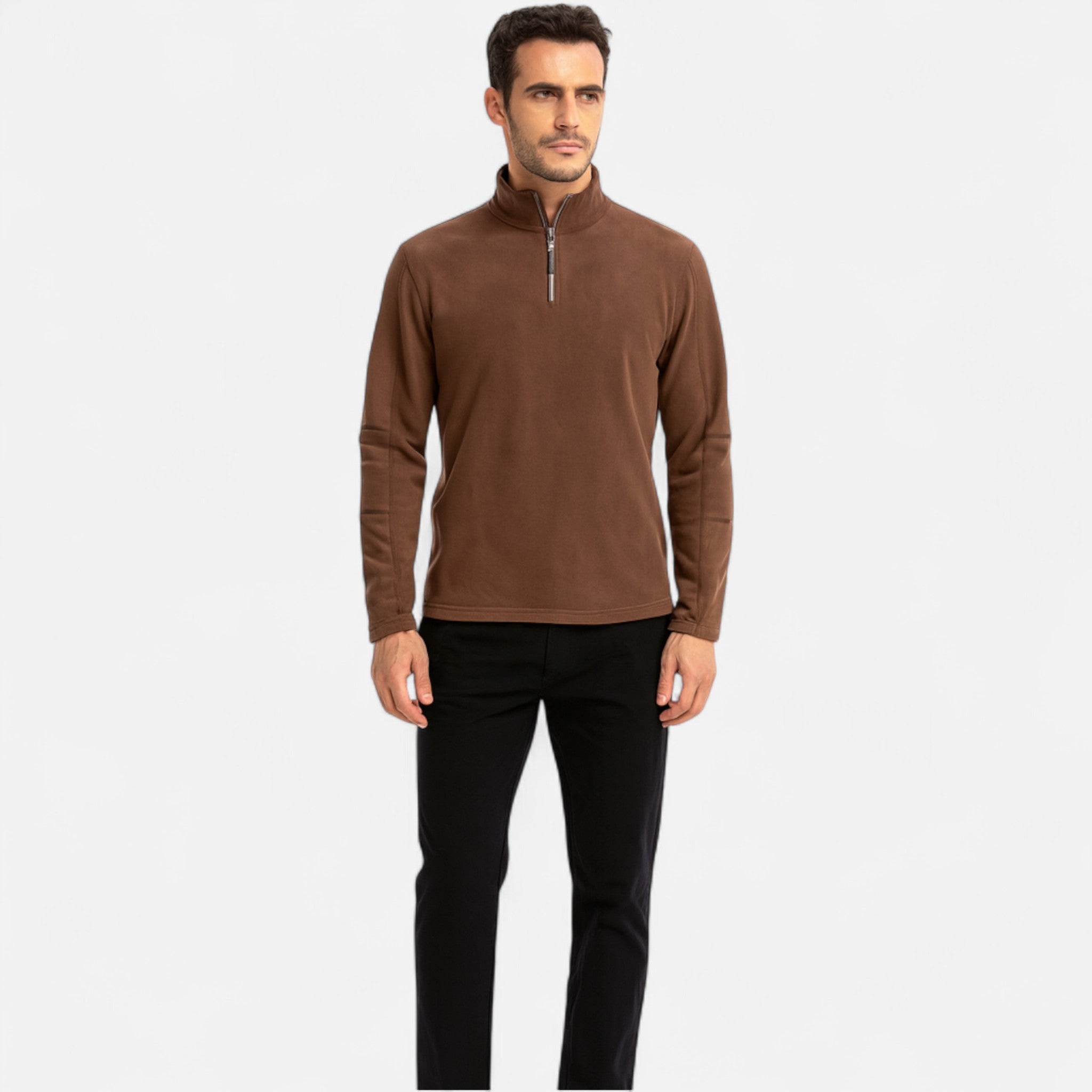 Velclairemode | Veste Polaire Homme Épaissie – Chaleur Absolue & Élégance Décontractée