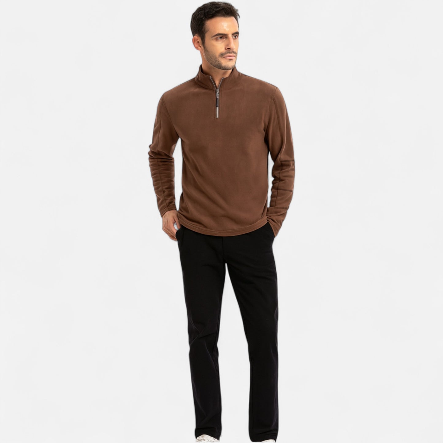 Velclairemode | Veste Polaire Homme Épaissie – Chaleur Absolue & Élégance Décontractée