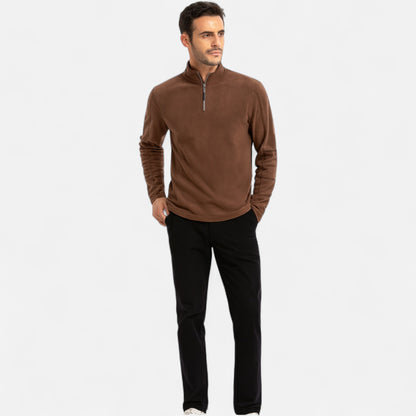 Velclairemode | Veste Polaire Homme Épaissie – Chaleur Absolue & Élégance Décontractée
