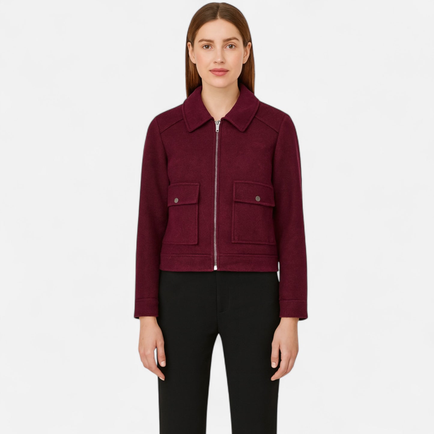 Velclairemode | Veste Femme Zippée Hiver – Élégance Thermique & Silhouette Contemporaine