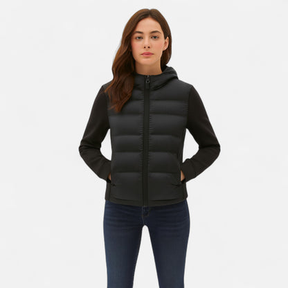 Velclairemode | Doudoune Femme Légère Zippée – Chaleur Fine & Élégance Active