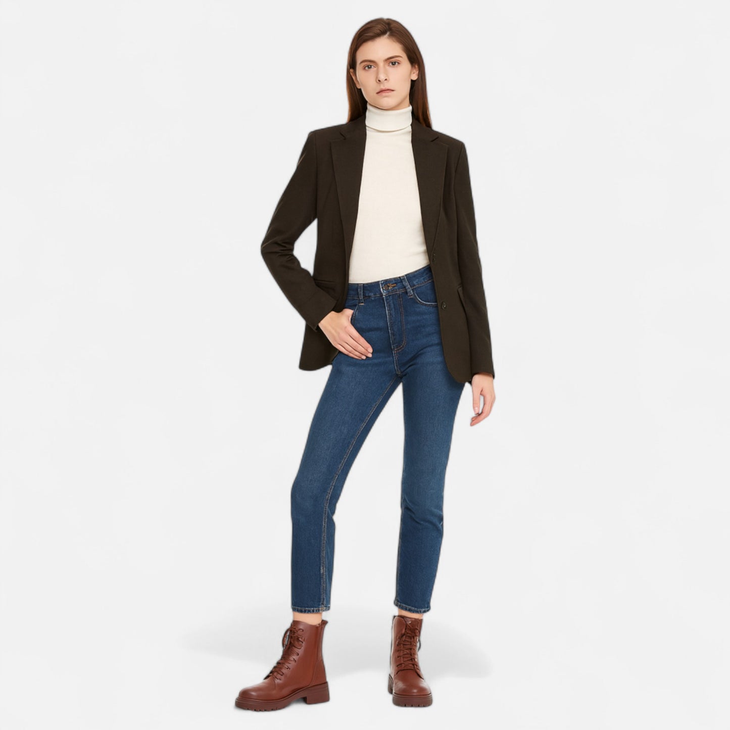 Velclairemode.com | Bottines Femme en Cuir Véritable – Chaleur Discrète, Élégance Naturelle