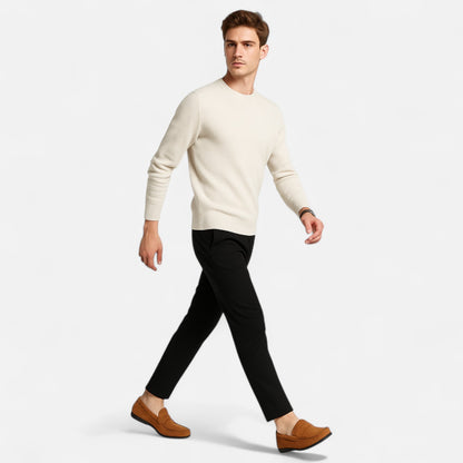 Velclairemode | Mocassins Homme en Suède de Luxe – Fait Main, Modèle à Enfiler Élégant