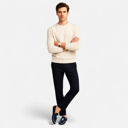 Velclairemode | Mocassins Homme en Cuir Suédé Premium – Semelle Plate, Modèle Estival à Enfiler