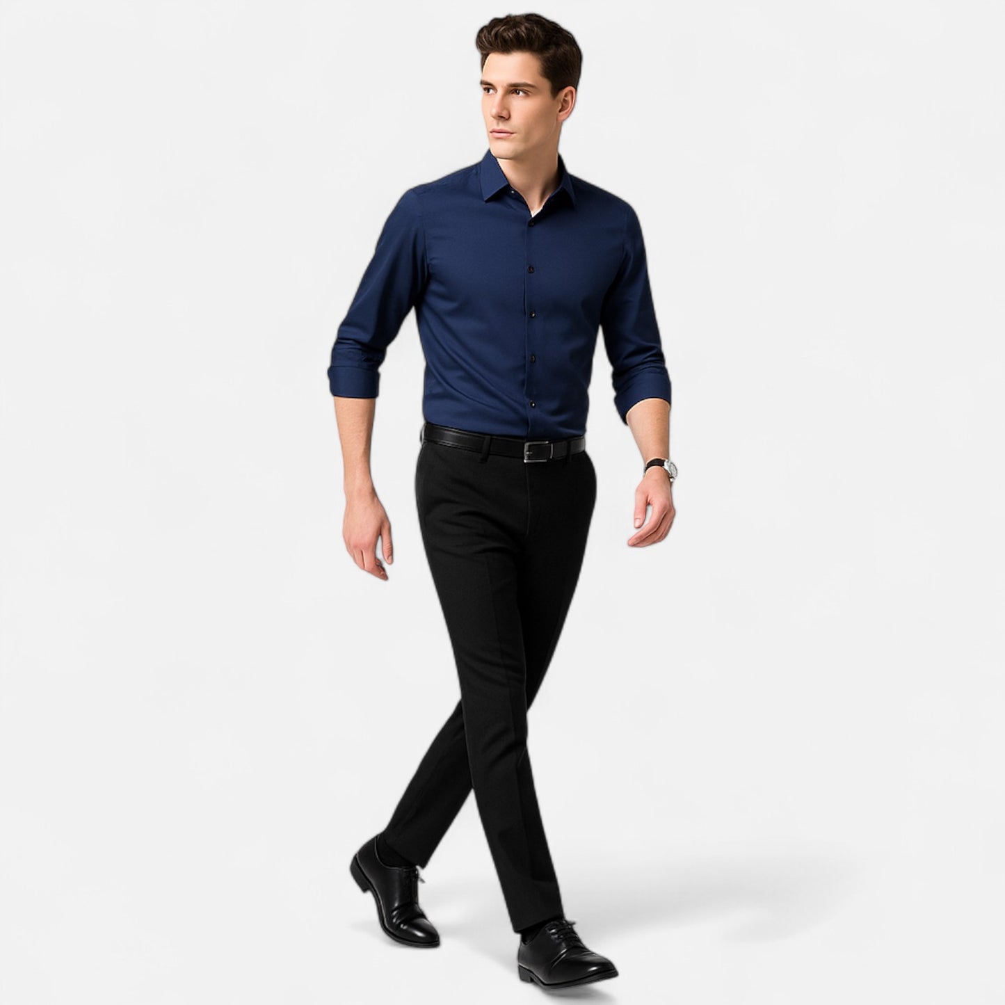 Velclairemode | Chemise Homme Manches Longues – Élégance Classique, Polyvalence Intemporelle