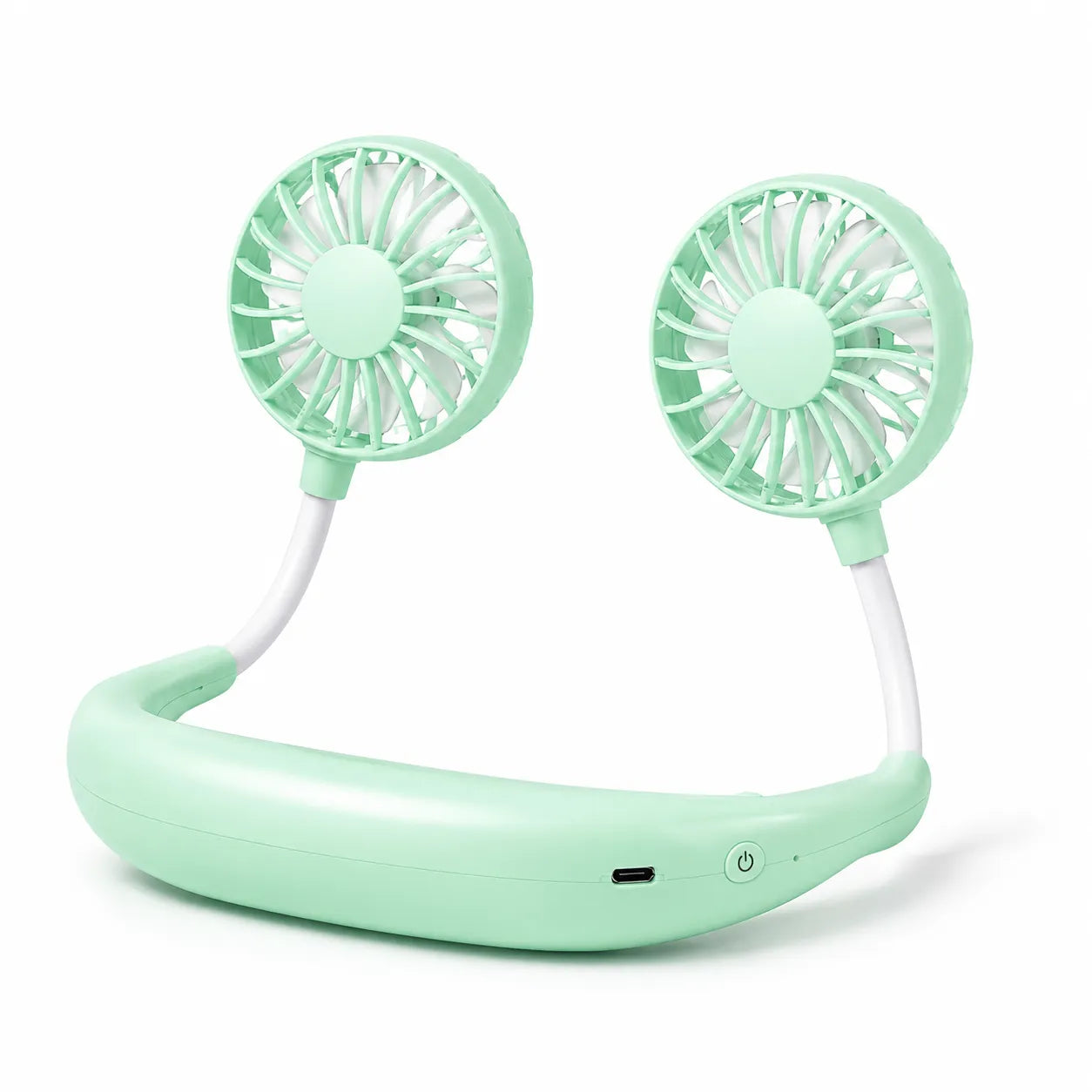 Ventilator de gât portabil reîncărcabil USB cu 3 viteze