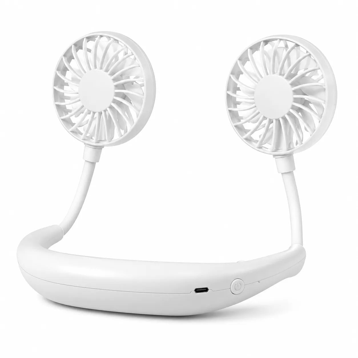 Ventilator de gât portabil reîncărcabil USB cu 3 viteze