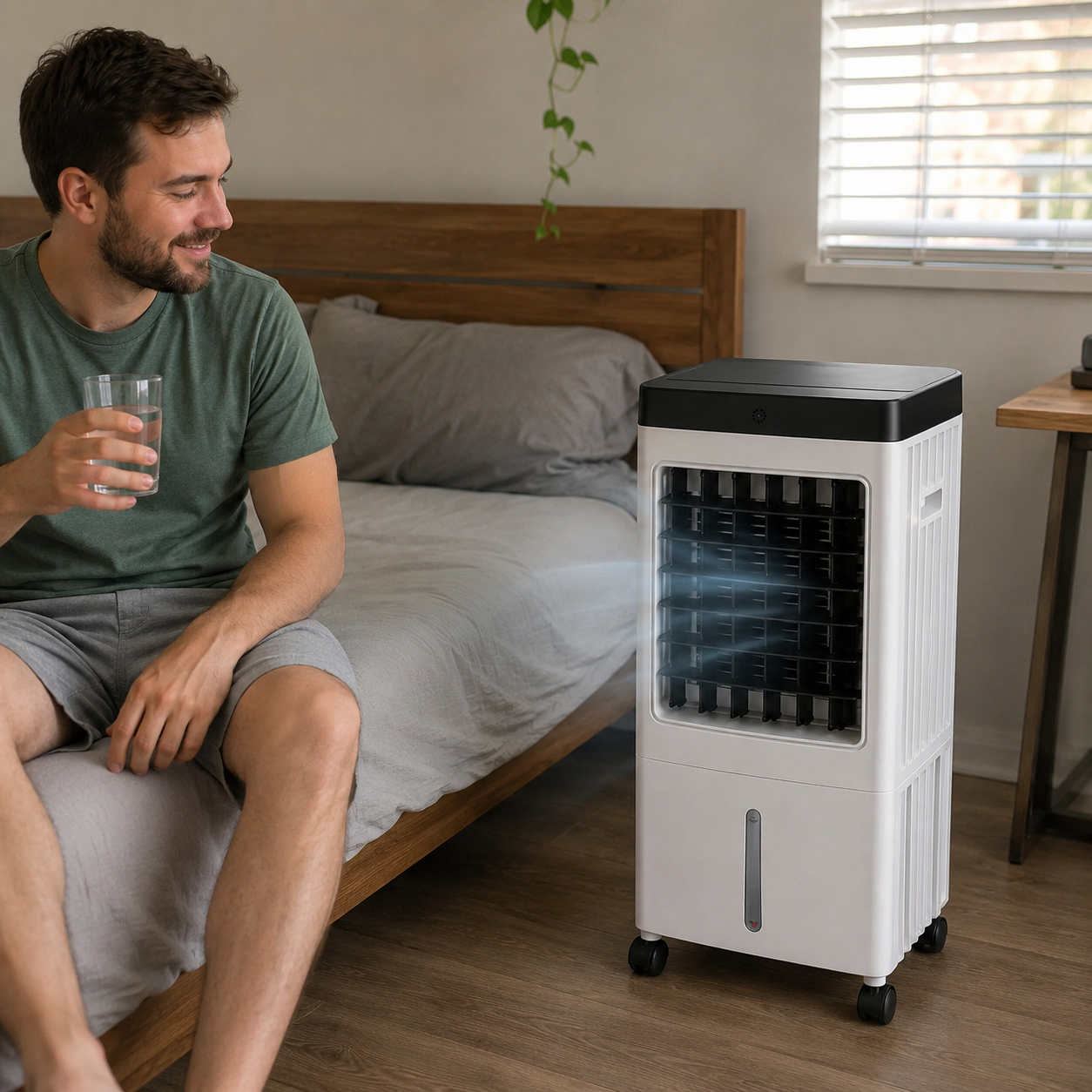 Climatiseur Mobile Sans Évacuation 10L avec Télécommande