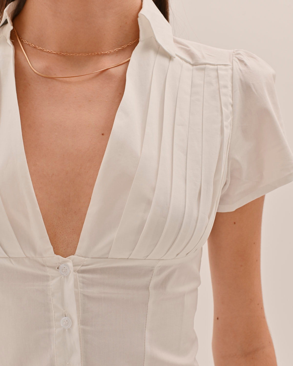 Short Ruched Skirt with Natural Waist and Tie Detail with Built-in Shorts for Women