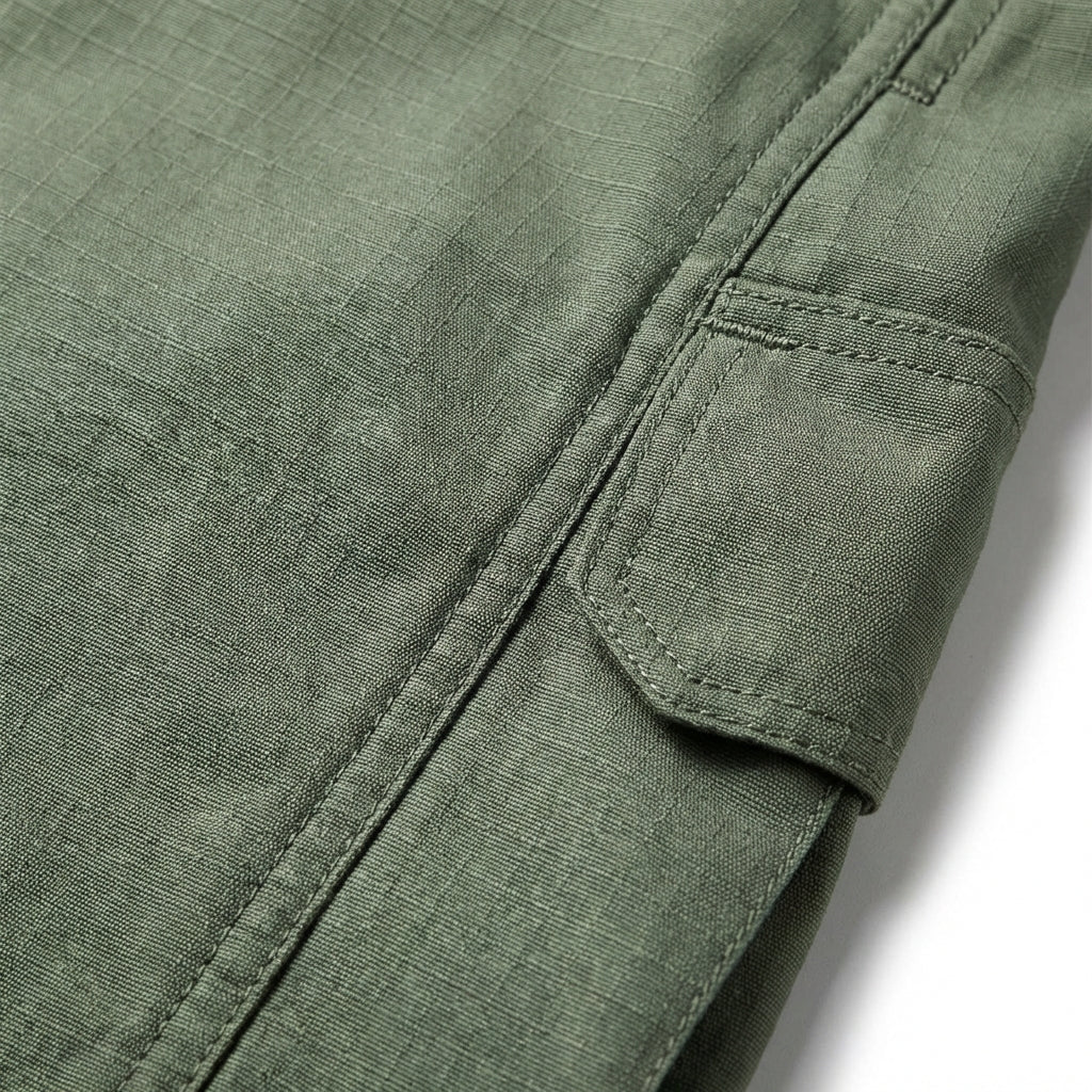 Bermuda cargo tattici da uomo con multiple tasche e vita elastica