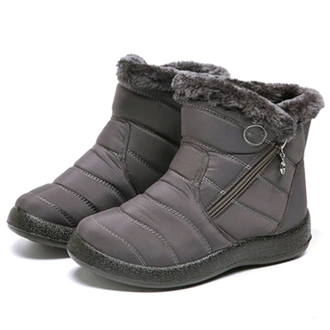 Mujer Botas Diarias Forro de Piel Sintética Suela Acolchada Cremallera Lateral