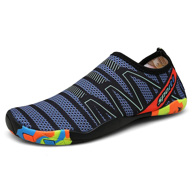 Chaussures d'eau unisexes | tissu séchage rapide | modèle piscine plage