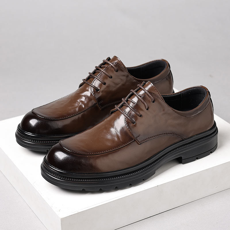 Chaussures Oxford en Cuir PU Imperméables avec Semelle Antidérapante pour Homme