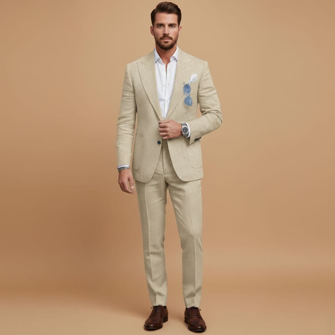 Costume due pezzi uomo | taglio aderente matrimonio