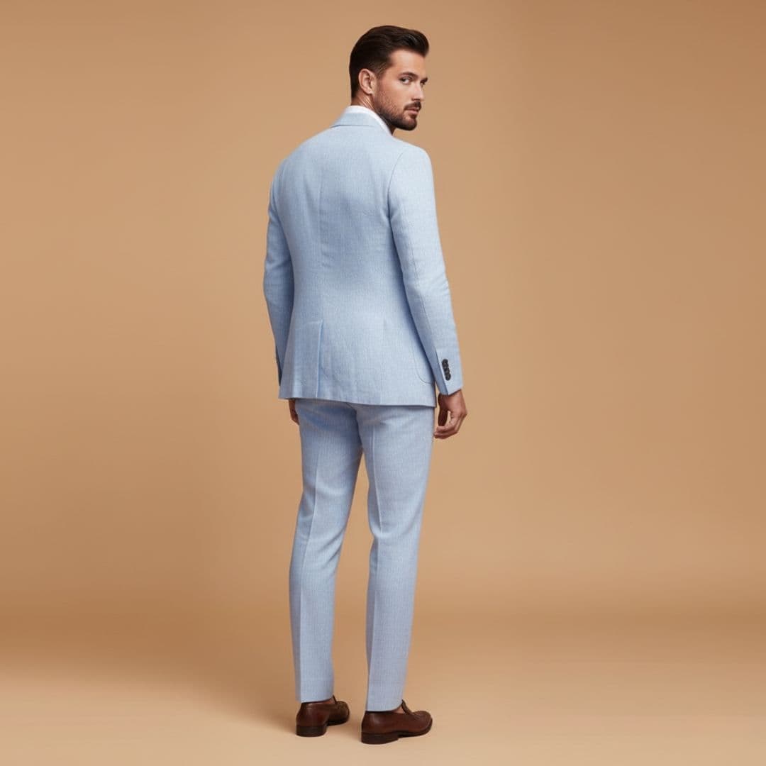 Costume due pezzi uomo | taglio aderente matrimonio