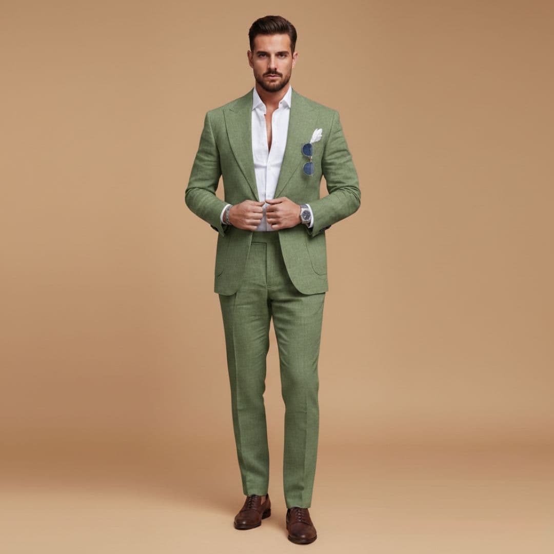 Costume due pezzi uomo | taglio aderente matrimonio