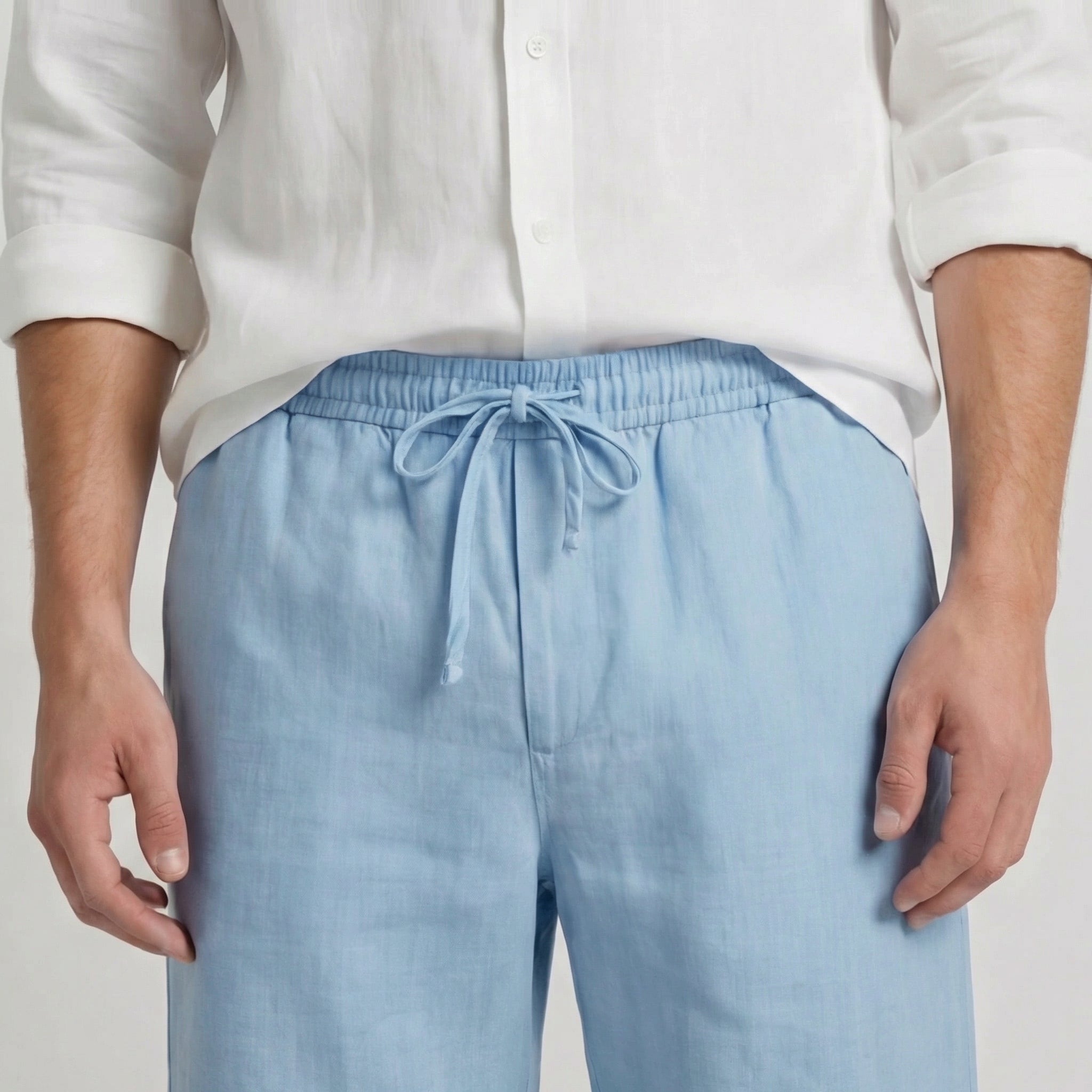 Short en lin homme | pantalon court été