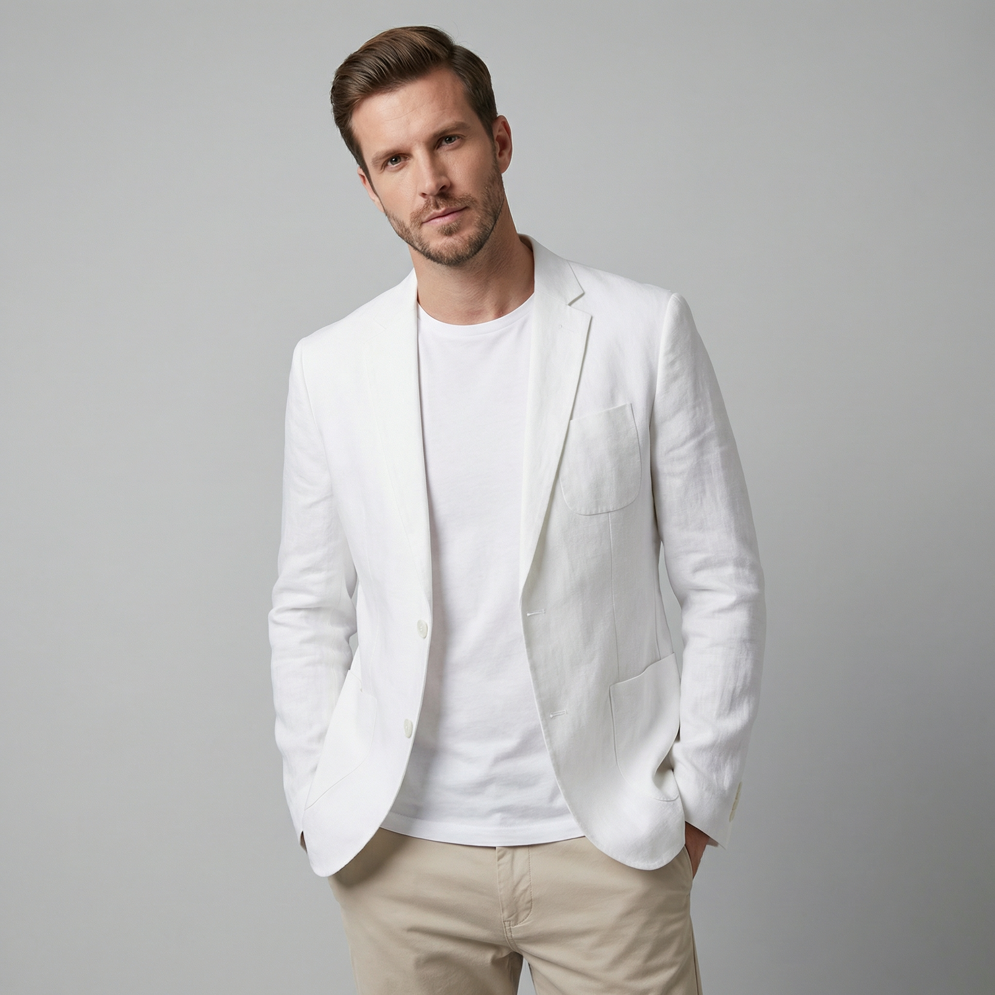 Men's linen jacket | lightweight summer blazer
