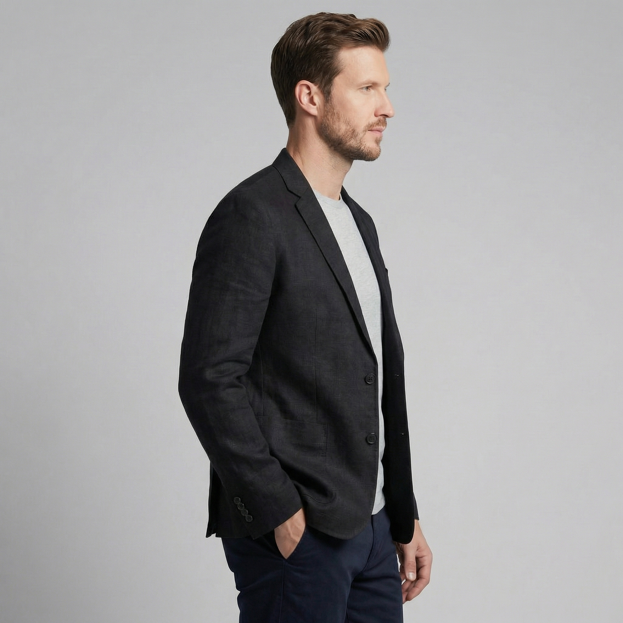 Men's linen jacket | lightweight summer blazer