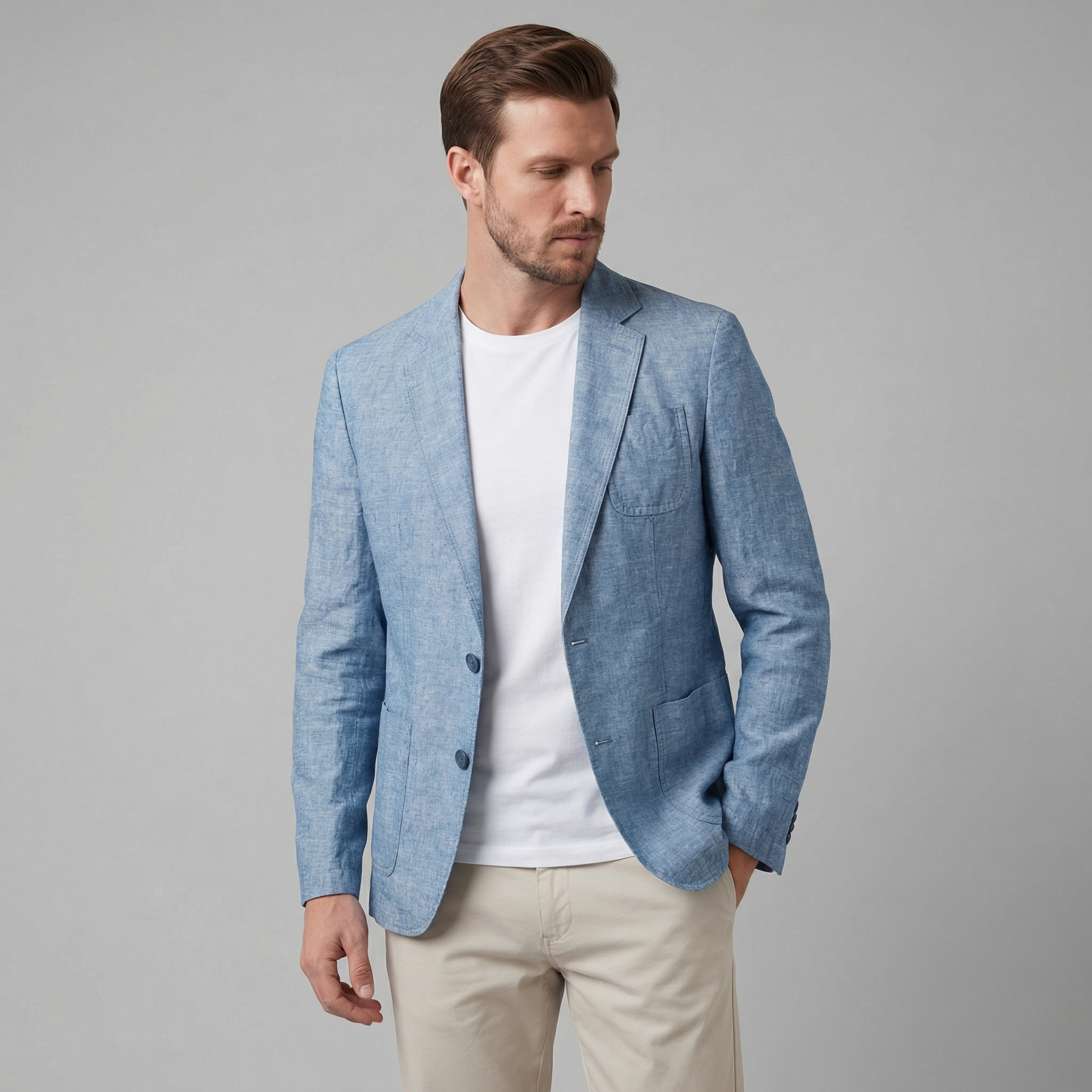 Men's linen jacket | lightweight summer blazer